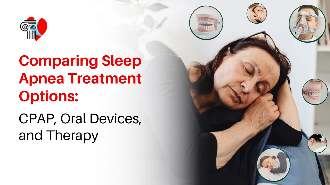 Comparing Sleep Apnea Treatment Options: CPAP, Oral Devices, and Therapy