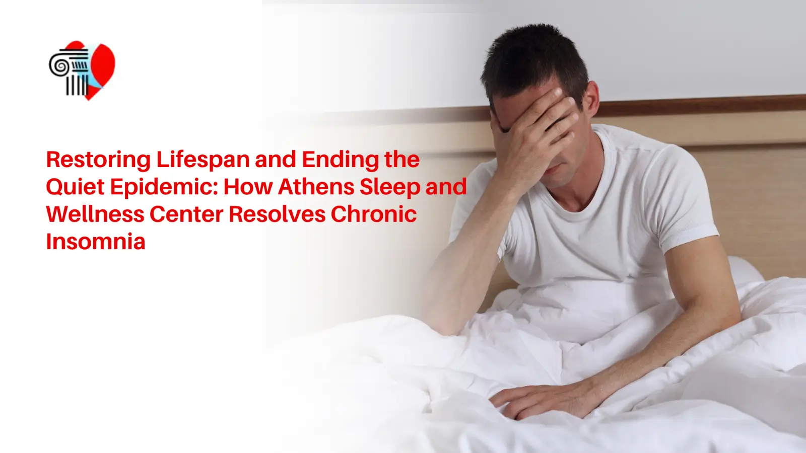 A peaceful bedroom setup representing effective treatment for chronic insomnia at Athens Sleep and Wellness Center.